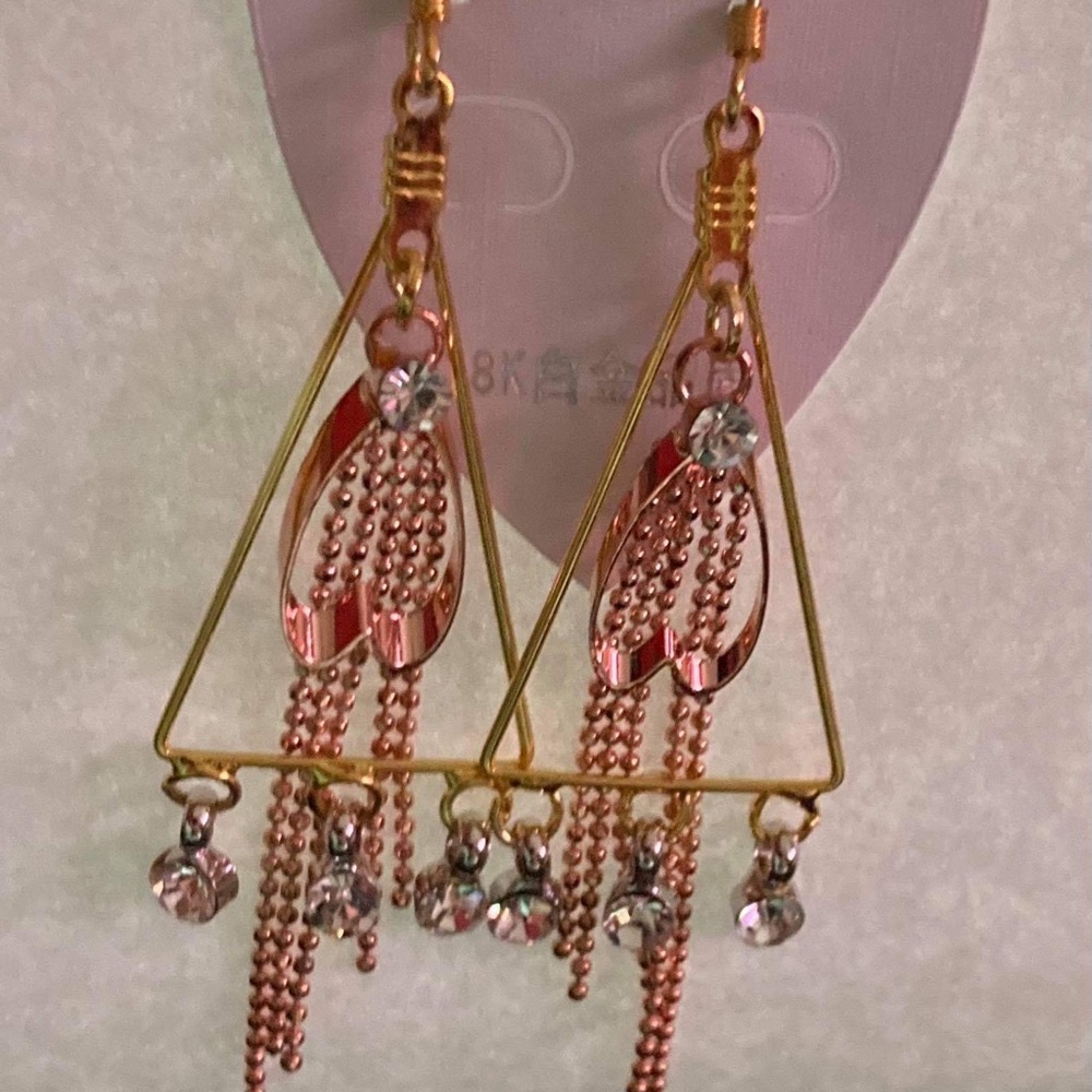 jewelry jingimet earrings 18k korean